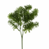 Artificial Mini Frosted Mist Grass Bush 32.5cm Faux Light Green Fluffy Foliage Spray for Bouquet Filler Wedding Table Decor Wholesale