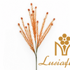 Artificial Single Stem Dusty Rose Golden Velvet Grass 109cm Faux Tall Fountain Grass Spray with Seed Heads for Boho Wedding Floor Vase Decor Wholesale