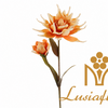 Artificial 2 Head Large King Protea Stem 105cm Faux Warm Orange Gradient Bloom with Bud for Rustic Boho Wedding Floor Vase Decor Wholesale