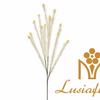 Artificial Single Stem Dusty Rose Golden Velvet Grass 109cm Faux Tall Fountain Grass Spray with Seed Heads for Boho Wedding Floor Vase Decor Wholesale